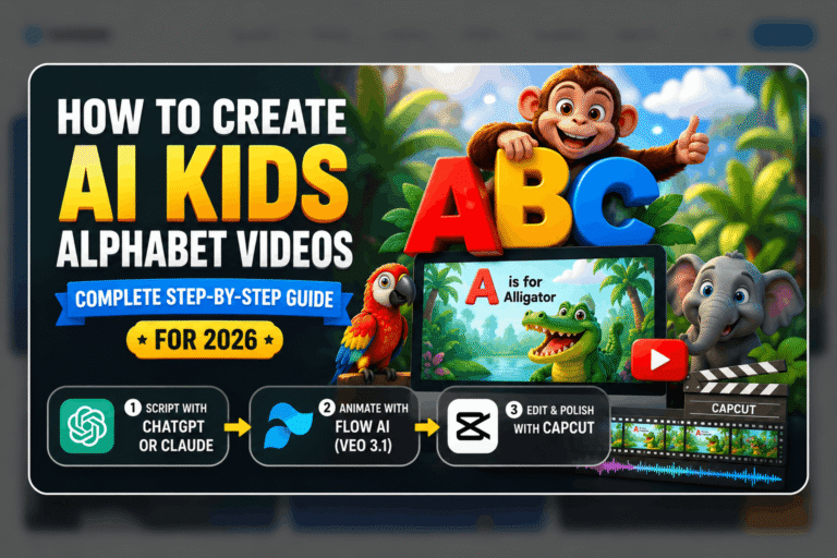 How to Create AI Kids Alphabet Videos: Complete Step-by-Step Guide for 2026